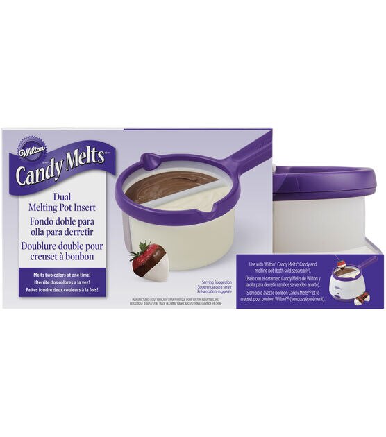 Featured image of post Wilton Candy Melts Dual Melting Pot Insert Simply melt the red candy melts in the microwave or use a candy melting dipping pot which is sold separately